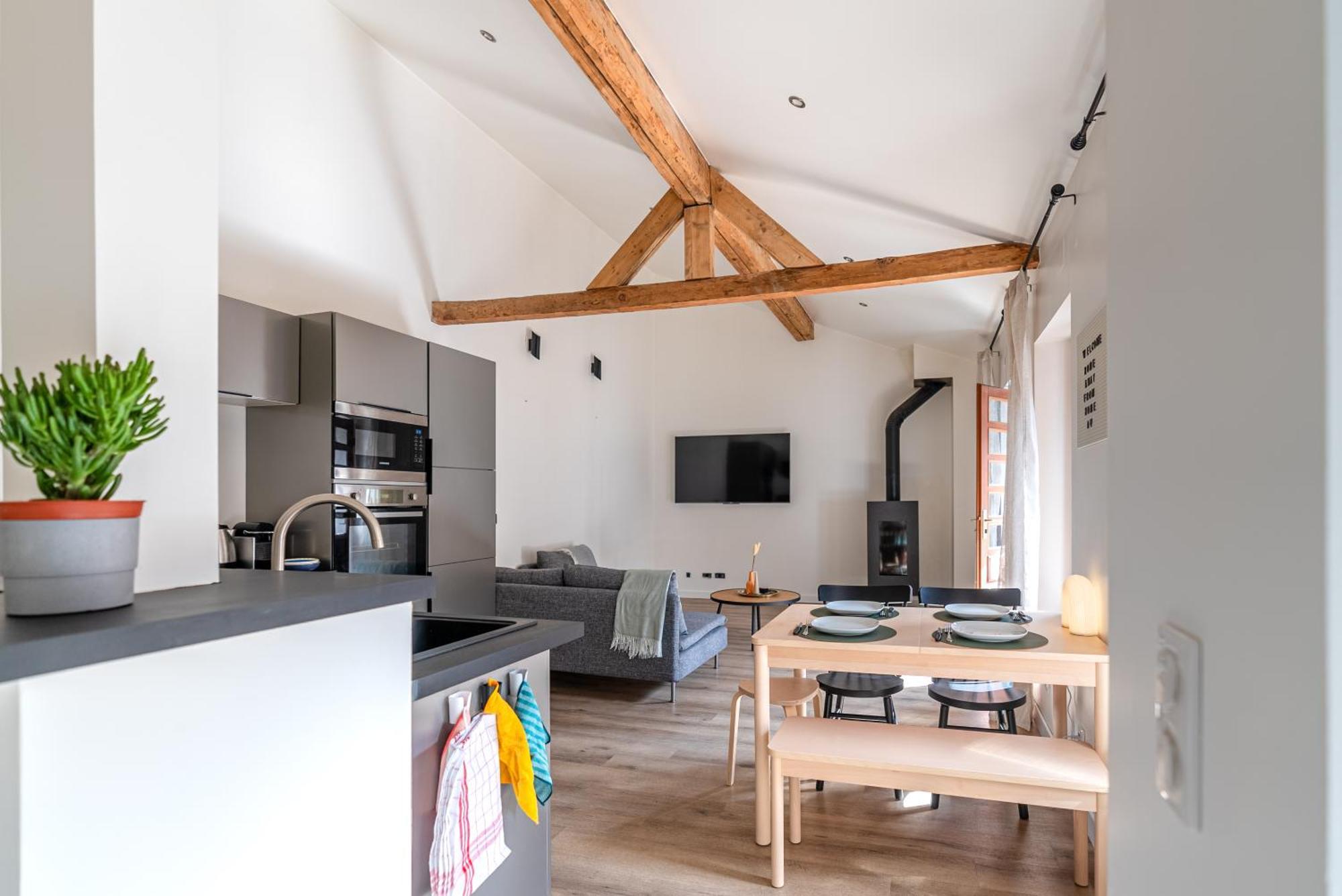 Loft Bourg St Maurice Les Arcs La Maison Des Tetes Kültér fotó